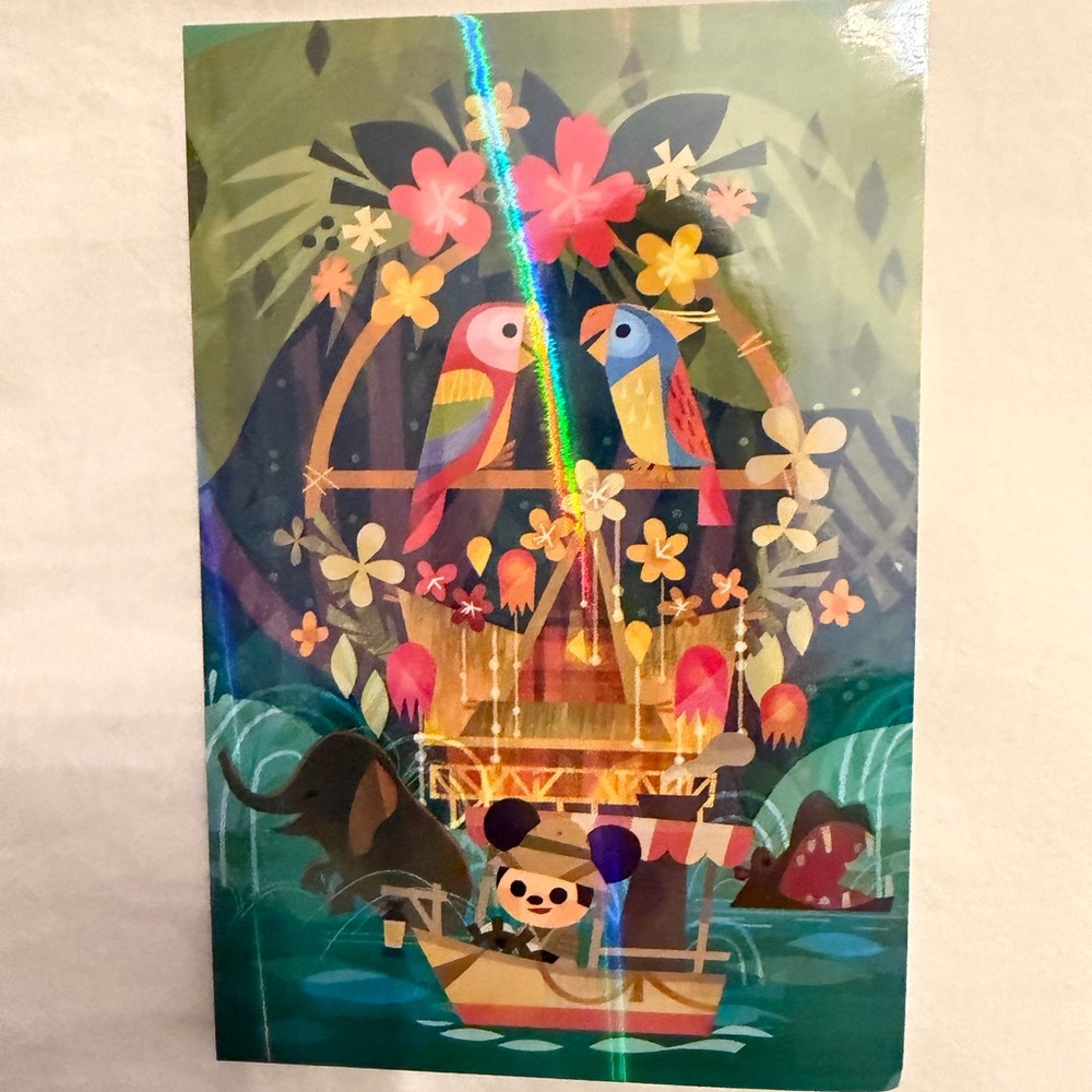 Disney Postcard Set of 5 by Joey Chou - Picture 3 of 7